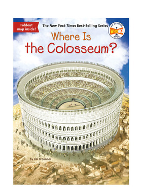 【预售】古罗马斗兽场在哪里?预售ere Is The Colosseum?英文原版儿童故事阅读