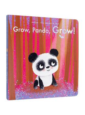 【预售】快快成长,小熊猫!Grow, Panda, Grow! 英文进口原版儿童绘本图书 3-6岁 Clavis 动物生态环保