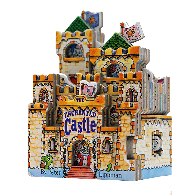 【预售】Mini House: The Enchanted Castle (Mini House Book) 迷你屋书 魔法城堡 英文原版图书籍正版 儿童纸板书 Peter Lippman