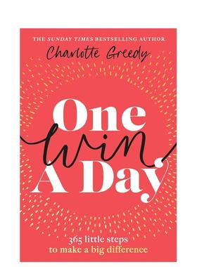 【预售】一日一胜 One Win a Day 英文进口原版心灵励志图书Charlotte Greedy