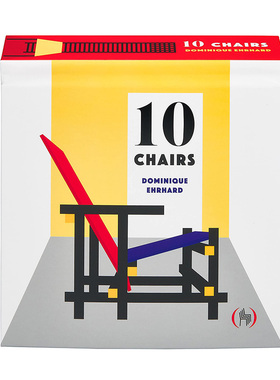 【现货】10 Chairs 书【立体书】10把设计大师椅 原版图书籍进口正版 10Chairs 法文儿童立体书 Dominique Ehrhard 法国设计师