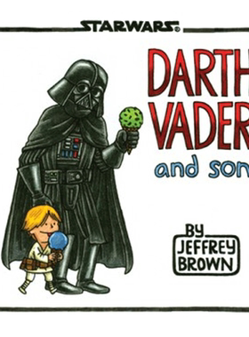 【现货】 darth vader and son达斯·维德和儿子 星球大战 英文儿童绘本适合3-6岁