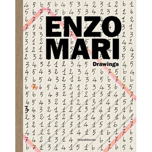 【现货】Enzo Mari: Drawings,恩佐·马里:视觉绘画 英文原版图书籍进口正版 Giacomelli 艺术家/艺术工作室