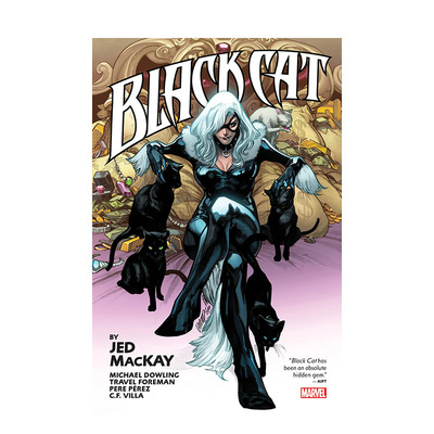 【预售】黑猫警长：杰德-麦凯总集 Black Cat By Jed Mackay Omnibus 原版英文漫画
