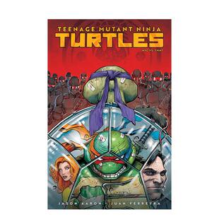 【预售】忍者神龟：纽约大战忍者神龟 Teenage Mutant Ninja Turtles: NYC vs. TMNT 英文漫画进口原版图书籍外文正版IDW Publish