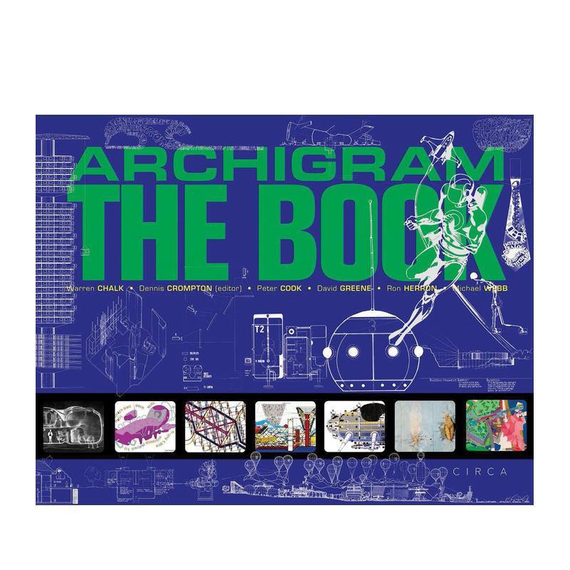 【預(yù)售】Archigram 的標(biāo)志性建筑作品圖書 Archigram: The Book 英文進(jìn)口原版建筑設(shè)計(jì)圖書Peter Cook (Author) , Dennis Crompto