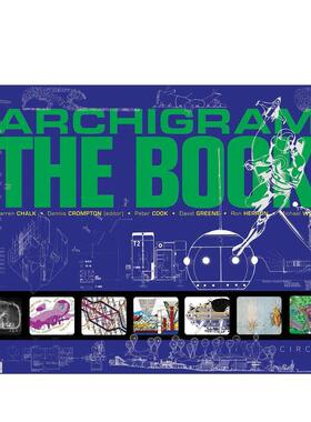 【现货】Archigram 的标志性建筑作品图书 Archigram: The Book 英文进口原版建筑设计图书Peter Cook (Author) , Dennis Crompto