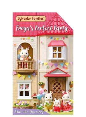 【预售】森贝尔家族：芙蕾雅的完美派对 Sylvanian Families: Freya's Perfect Party 英文进口原版儿童绘本图书籍Macmillan Chil