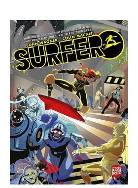 【预售】冲浪者：来自德雷德法官的书页 Surfer: From the pages of Judge Dredd 英文漫画进口原版图书籍