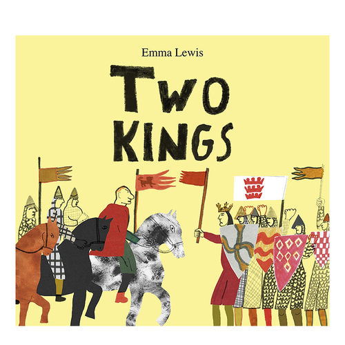 【预售】[Tate]Two Kings 两个国王 Emma Lewis瓶贴风格艺术绘本 英文原版图书籍进口正版