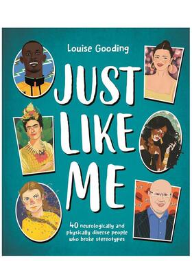 【预售】就像我一样Just Like Me英文进口原版儿童图书青少年读物Louise Gooding  Melissa Iwai  Caterina Delli Carri  Dante H