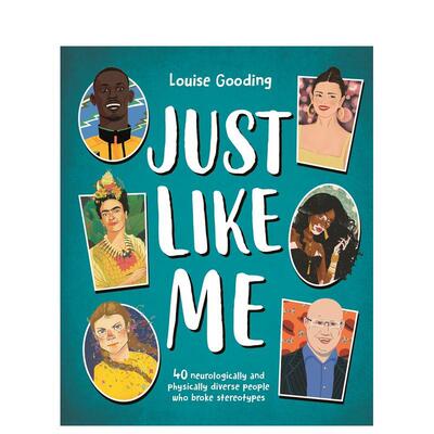 【预售】就像我一样Just Like Me英文进口原版儿童图书青少年读物Louise Gooding  Melissa Iwai  Caterina Delli Carri  Dante H