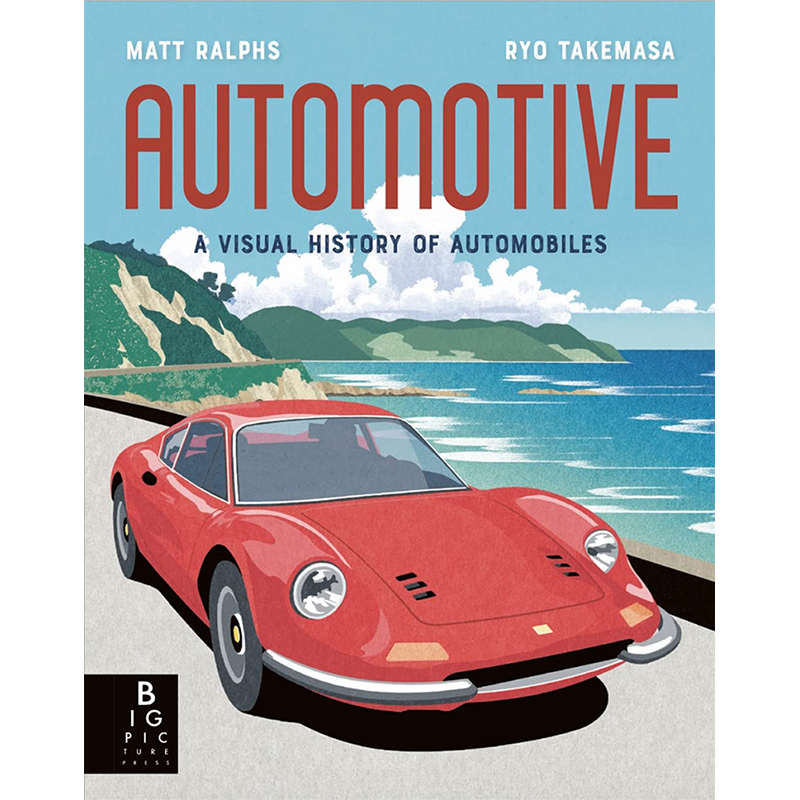 【预售】Automotive: A Visual History of Automobiles，汽车：视觉历史 英文原版图书籍进口正版 Matt Ralphs 儿童趣味故事绘本