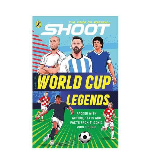 【预售】射门：世界杯传奇 Shoot: World Cup Legends 英文进口原版儿童图书青少年读物外文正版