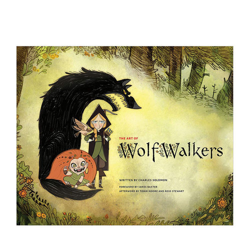 【现货】狼行者动画电影艺术画册设定集原版The Art of Wolfwalkers工作室 Cartoon Saloon 原画设计手稿 奥斯卡奖爱尔兰 幕后制作