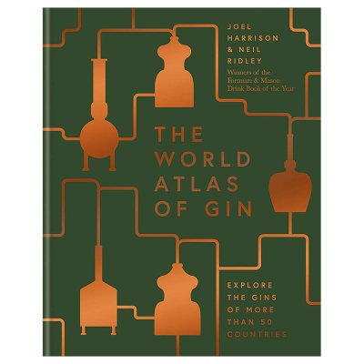 【现货】The World Atlas of Gin: Explore the gins of more than 50 countries 杜松子酒世界地图集 英文原版图书 酒文化生活类