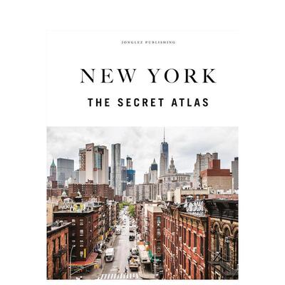 【预售】纽约秘密图集 New York - The secret atlas英文进口原版旅行图书Jonglez外文正版