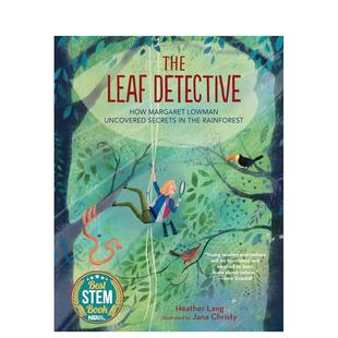 Calkins 动物生态环保 Leaf 儿童绘本图书 英文进口原版 树叶神探The Detective Creek 6岁 现货