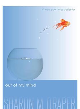 【预售】听见颜色的女孩【Out of My Mind】Out of My Mind英文进口原版儿童图书青少年读物Sharon M. Draper6-9岁