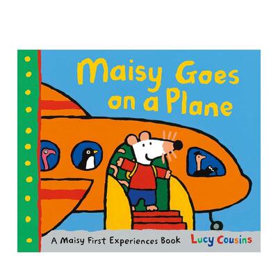 【预售】【小鼠波波】乘飞机【Maisy】Goes on a Plane英文儿童图书籍进口原版Candlewick Press3-6岁启蒙绘本