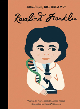 【预售】【Little People, Big Dreams】Rosalind Franklin 【小人物大梦想】罗莎琳德·富兰克林 儿童故事绘本 英文原版正版