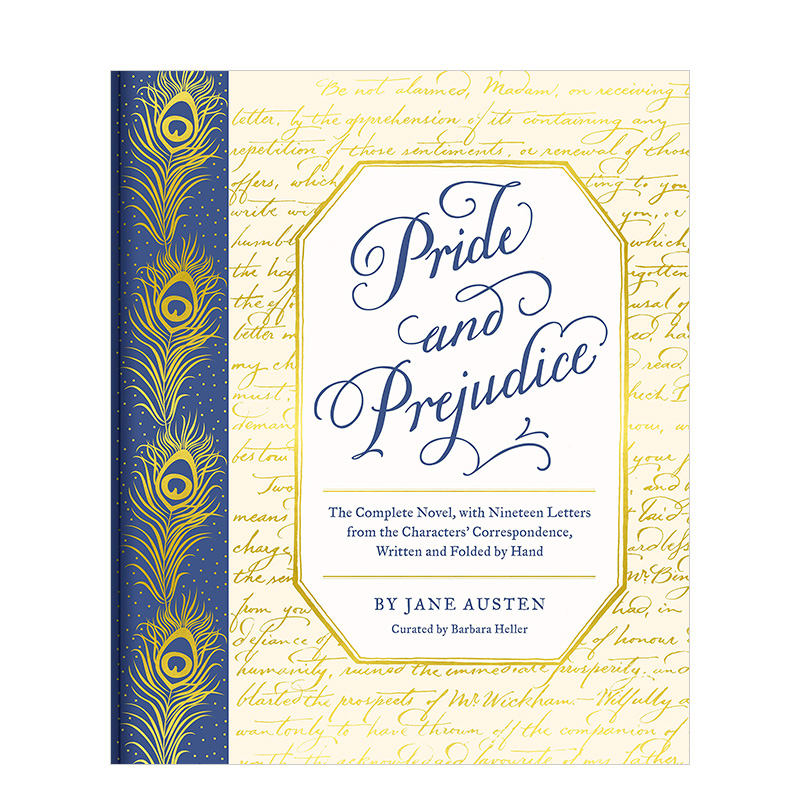 【预售】【含花体信件】Pride and Prejudice 傲慢与偏见 简奥斯丁 Jane Austen 英文原版图书籍正版 文学小说 英文版 Barbara Hel