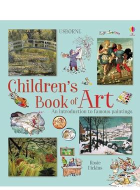 【预售】儿童艺术百科全书Children’s Book of Art英文进口原版儿童图书3-6岁艺术启蒙Rosie Dickins  Uwe Mayer
