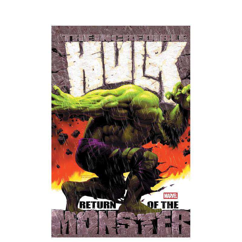 【预售】无敌浩克：怪物归来合集 Incredible Hulk: Return Of The Monster Omnibus Kaare Andrews Cover英文漫画进口原版外文图