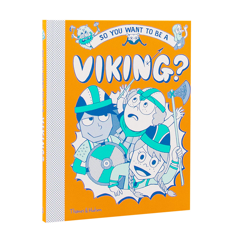 【现货】【T&H】So you want to be a Viking?所以你想成为维京人？英文原版