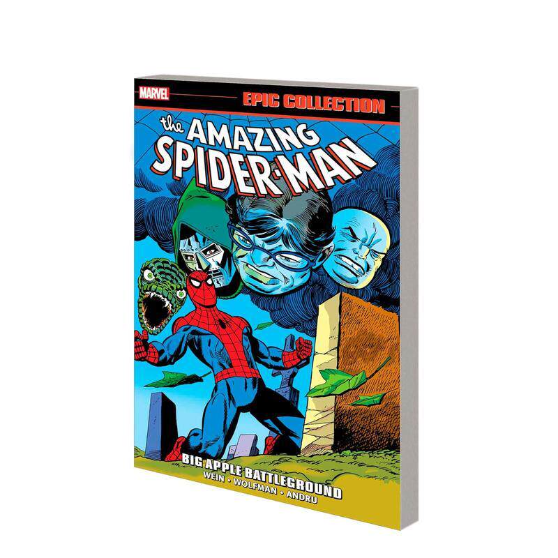【现货】超凡蜘蛛侠史诗合集：大苹果战场Amazing Spider-Man Epic Collection: Big Apple Battleground 英文进口原版漫画外文图