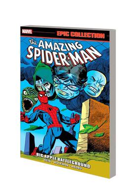 【现货】超凡蜘蛛侠史诗合集：大苹果战场Amazing Spider-Man Epic Collection: Big Apple Battleground 英文进口原版漫画外文图