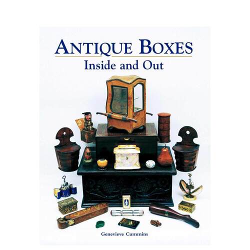 古董盒匣内外观 Antique