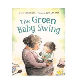 Baby Swing 人际关系King 预售 Thomas 6岁 绿色婴儿秋千Green 儿童绘本图书3 The英文进口原版