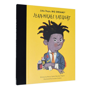 People 原版 儿童趣味故事绘本 Basquiat 现货 Little 小人物 Dreams Big 让·米歇尔·巴斯奎特 Jean 大梦想 Michel