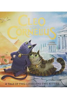 【现货】Cleo and Cornelius：两个城市和两只小猫的故事Cleo and Cornelius: A Tale of Two Cities and Two Kitties英文进口原版