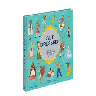 【现货】盛装出席！时尚爱好者的历史猜谜游戏Get Dressed!: A Historical Guessing Game for Fashion Lovers英文进口原版儿童绘
