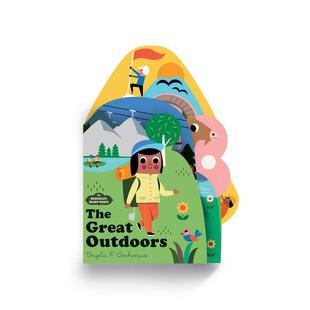 Outdoors 儿童趣味 户外探索 Books The Board 纸板异形书 Bookscape 英文进口原版 Great 现货