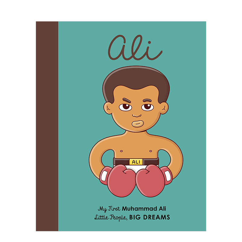 【现货】【Little People, Big Dreams】Muhammad Ali:【小人物，大梦想】我的第一本穆罕默德阿里 儿童趣味故事艺术绘本英文原版 书籍/杂志/报纸 儿童读物原版书 原图主图