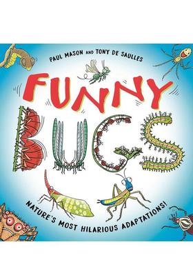 【现货】有趣的虫子Funny Bugs 英文进口原版儿童绘本图书 9-12岁 Wayland 动物生态环保