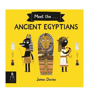 【现货】认识古埃及人 【Meet the...】 Ancient Egyptians 英文进口原版青少年读物儿童图书James Davies