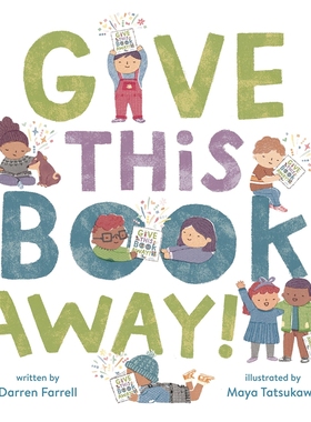 【现货】Give This Book Away!，送出这本书 英文原版图书籍进口正版 Farrell, Darren 儿童绘本-人际关系