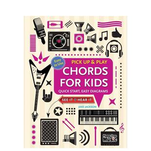Kids and 音乐图书Jake Chords 英文进口原版 儿童和弦 Jackson外文正版 for Play Pick