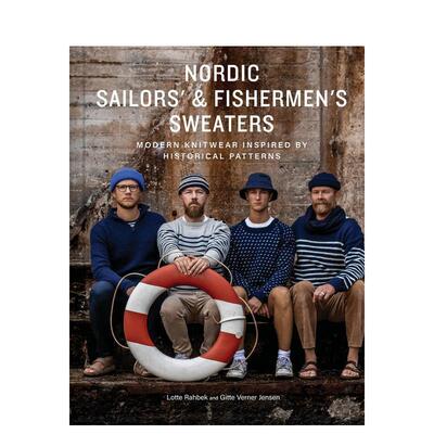 【预售】北欧水手与渔夫毛衣：受历史图案启发的现代针织品Nordic Sailors' & Fishermen's Sweaters: 英文进口原版手工制作图书L