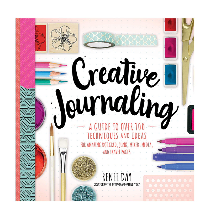 【现货】 Creative Journaling 创意日记 手账笔记指南 装饰字体 页面设计 美术绘画英文原版图书籍进口正版