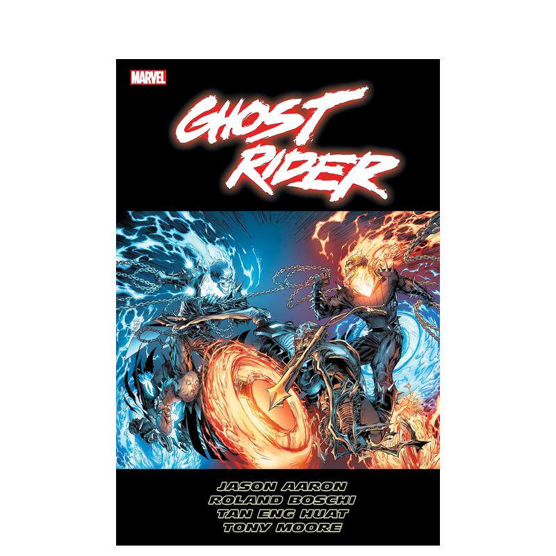 【现货】恶灵骑士：杰森-亚伦全集?[新印刷版］ Ghost Rider By Jason Aaron Omnibus [New Printing] 英文进口原版漫画