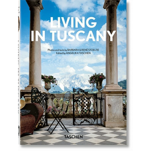【现货】【40th Anniversary Edition】Living in Tuscany，原版图书籍进口正版 Angelika Taschen 空间与装饰 TASCHEN