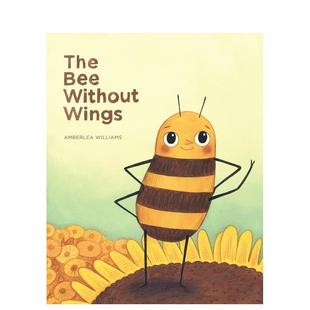Bee 英文进口原版 预售 蜜蜂The Architectural 动物生态环保 Princeton Without 没有翅膀 儿童绘本图书 Wings Press 6岁