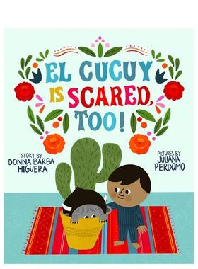 【现货】小夜魔也会害怕啊！El Cucuy Is Scared, Too!英文进口原版儿童绘本图书3-6岁Juliana Perdomo自我认知情绪管理