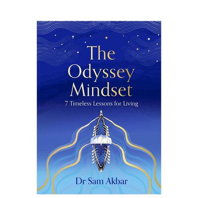 【预售】奥德赛心态：七个永恒的生活箴言 The Odyssey Mindset 7 Timeless Lessons for Living 英文进口原版生活图书Akbar Dr S