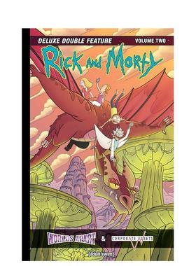 【现货】瑞克和莫蒂：豪华双人特辑卷2 Rick and Morty: Deluxe Double Feature Vol. 2 英文进口原版漫画正版图书籍